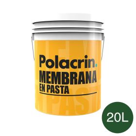 Membrana en pasta impermeabilizante alta resistencia verde mate balde x 20l