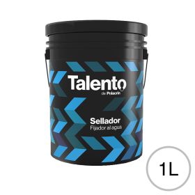 Fijador sellador concentrado al agua Talento transparente mate balde x 1l