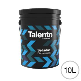 Fijador sellador concentrado al agua Talento transparente mate balde x 10l