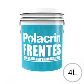 Membrana liquida impermeabilizante Frentes y Muros alta resistencia blanco balde x 4l