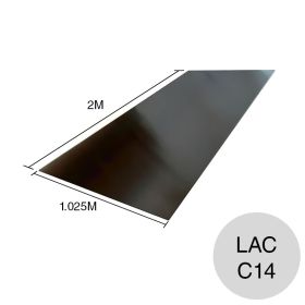 Chapa lisa LAC C14 1.025m x 2m x 2mm