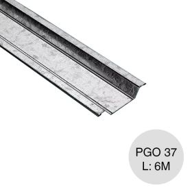 Perfil steel framing PGO 37 galvanizado 0.90mm x 13mm x 31mm x 37mm x 6m