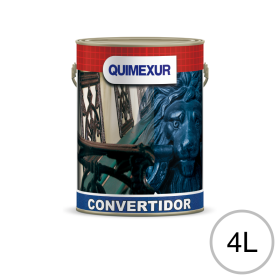 Convertidor de oxido Quimex exterior interior blanco mate lata x 4l