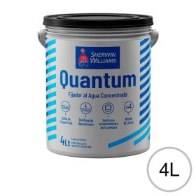 Fijador sellador concentrado al agua Quantum exterior interior transparente mate balde x 4l