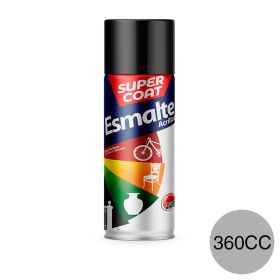 Esmalte acrilico Supercoat exterior interior aluminio brillante aerosol x 360cc