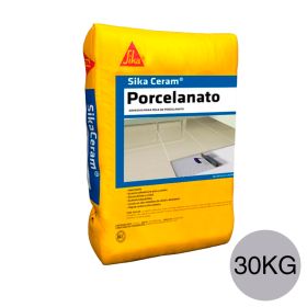 Pegamento pisos y revestimientos Sikaceram porcelanato bolsa x 30kg