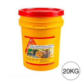 Aditivo plastificante hormigones estructurales Sikacrete Plus balde x 20kg