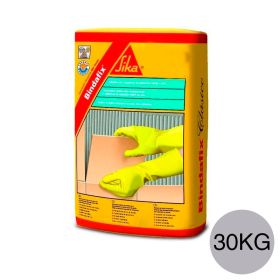 Pegamento pisos y revestimientos Sika Bindafix basico impermeable ceramicos bolsa x 30kg