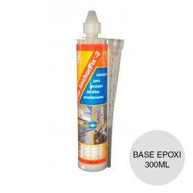 Anclaje quimico Sika Anchorfix-2 base epoxi curado rapido cartucho x 300ml
