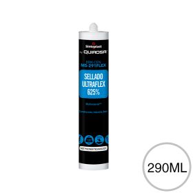 Sellador adhesivo polimero Brik.Cen MS-291 Flex blanco cartucho x 290ml