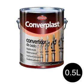 Convertidor de oxido Converplast exterior interior negro mate lata x 0.5l
