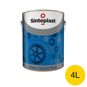 Esmalte sintetico industrial DTM Sintesmal exterior interior amarillo mediano brillante lata x 4l