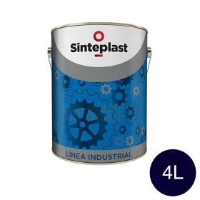 Esmalte sintetico industrial DTM Sintesmal exterior interior azul marino brillante lata x 4l