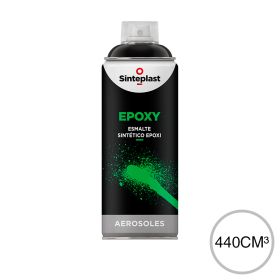 Aerosol esmalte sintetico Epoxy exterior interior blanco brillante x 440cm³