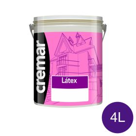 Pintura latex acrilica Cremar interior violeta mate balde x 4l