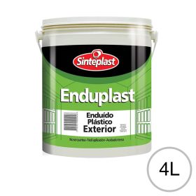 Enduido plastico Enduplast exterior blanco balde x 4l