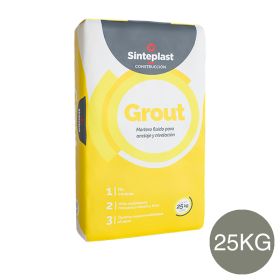 Mortero fluido anclaje y nivelacion Grout gris cemento bolsa x 25kg || GROUT 25 kg
