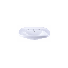 Lavatorio porcelana Capea italiana 3 agujeros blanco brillante 205mm x 410mm x 540mm