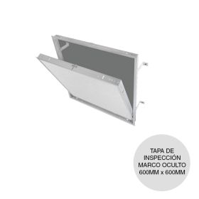 Tapa inspeccion facil acceso marco oculto Modelo ll 600mm x 600mm