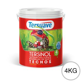 Membrana en Pasta Poliuretanica Tersinol Techos Blanco 4Kg