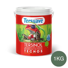 Membrana en Pasta Poliuretanica Tersinol Techos Verde Foresta 1Kg