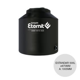 Tanque estandar uso domiciliario solucion economica bicapa 500L ø870mm x 1005mm