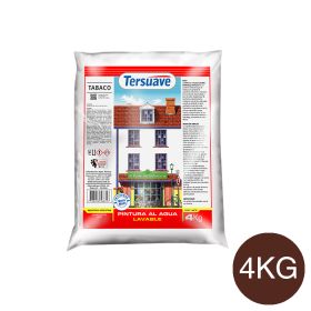 Pintura en polvo a la cal antihongo lavable exterior interior tabaco mate bolsa x 4kg