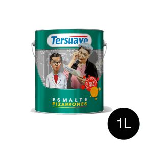 Esmalte Sintetico para Pizarron Tersuave Negro Mate 1L