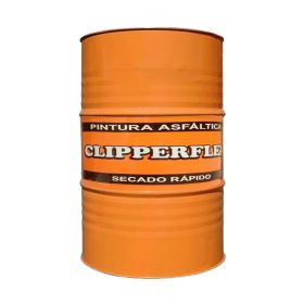 Pintura asfaltica Clipperflex impermeable base solvente secado rapido tambor x 200l