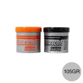 Adhesivo epoxi Erpox Acero bicomponente pote x 105gr