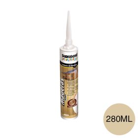 Sellador acrilico antihongo p/maderas y muebles exterior interior pino cartucho x 280ml