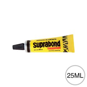 Adhesivo de contacto transparente pomo x 25ml