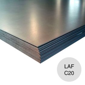 Chapa lisa LAF C20 0.9mm x 1.22m x 2.44m