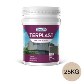 Terplast Revoque Acrílico Rodillable Beige Cocada 25kg