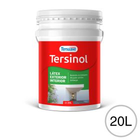 Pintura Latex Exterior Interior Antihongo Tersinol Blanco 20L