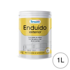 Enduido Plastico Exterior Tersuave Blanco 1L