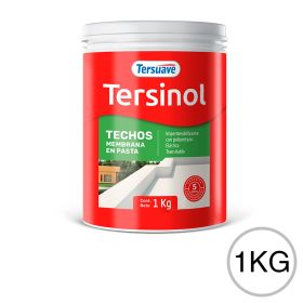 Membrana en Pasta Poliuretanica Tersinol Techos Blanco 1Kg