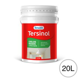 Pintura Latex para Cielorrasos Antihongo Tersinol Blanco 20L