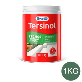 Membrana en Pasta Poliuretanica Tersinol Techos Verde Foresta 1Kg