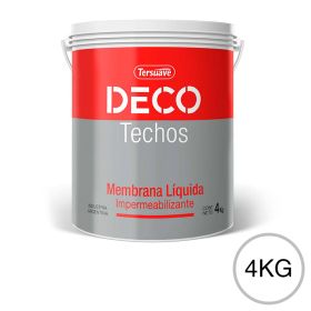 Deco Techos Membrana Liquida Mate Blanco x 4 Kg