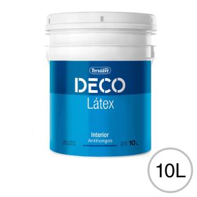 Pintura Latex Interior Antihongos Deco Latex Blanco 10 L