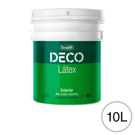 Pintura Latex Exterior Antihongos Deco Latex Blanco 10 L