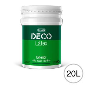 Pintura Latex Exterior Antihongos Deco Latex Blanco 20 L