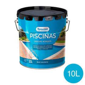 Pintura para Piletas Base Solvente Tersuave Celeste Semimate 10L