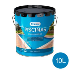 Pintura para Piletas Base Solvente Tersuave Azul Semimate 10L