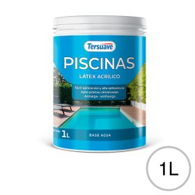 Pintura para Piletas al Agua Tersuave Blanco Mate 1L