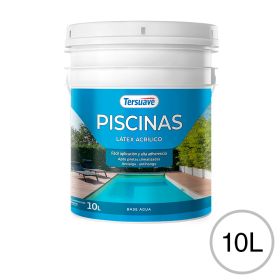 Pintura para Piletas al Agua Tersuave Blanco Mate 10L