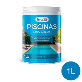 Pintura para Piletas al Agua Tersuave Azul Mate 1L