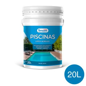 Pintura para Piletas al Agua Tersuave Azul Mate 20L