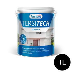 Impermeabilizante para Frentes Tersitech Negro Azabache 1L